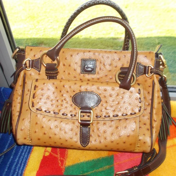 Dooney & Bourke Ostrich Handbag - Picture 11 of 11